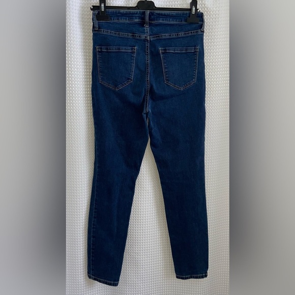 Women’s REITMANS The Insider super high rise dark blue wash skinny jeans size 30 - Picture 11 of 12